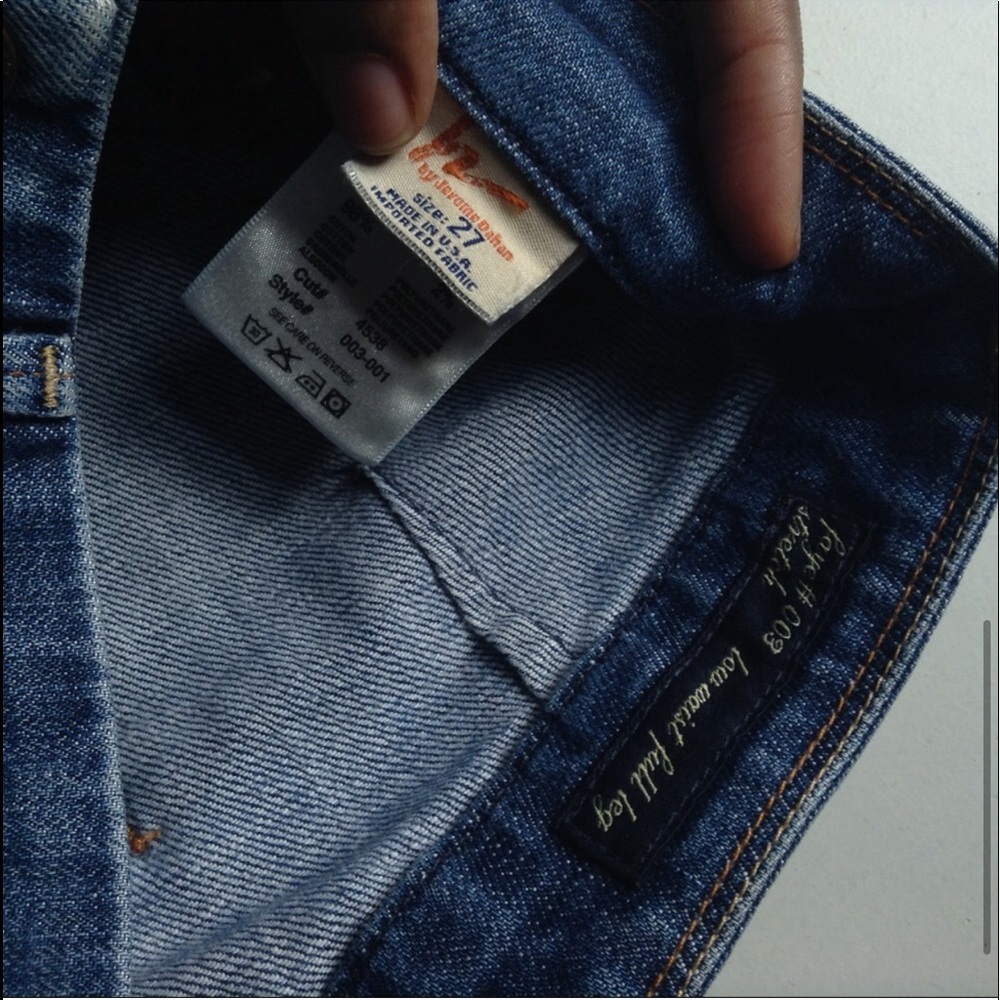 COH FAYE STRETCH low waist full leg Jeans SZ 27 - Picture 14 of 14